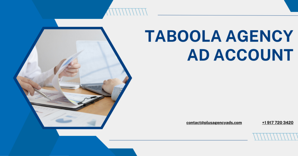 Taboola Agency Ad Account ...